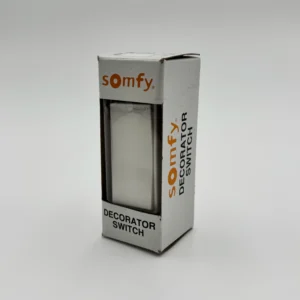 Somfy Maintained White Paddle Wall Switch 1800374